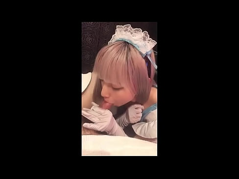 ❤️ Japonų dievaitis [mayuka], prancūzės tarnaitės kostiumas, 1 dalis, blowjob ir masturbacija su losjonu Super porno prie mūsų ❤